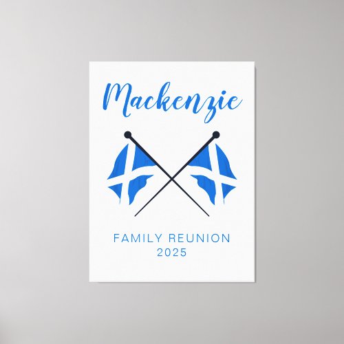 Scotland Flags Family Reunion 