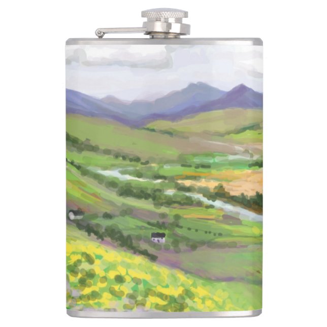 Scotland Flask (Front)