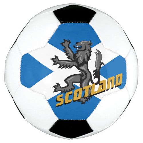 Scotland Football  Scottish Flag  Sports Soccer Ball