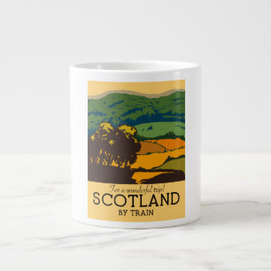 Scotland "For a Wonderful trip!" Giant Coffee Mug