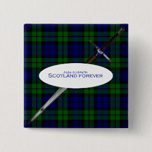 Scotland Forever Alba gu bràth Button