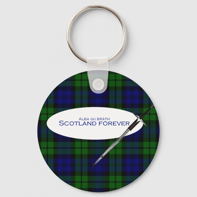 Scotland Forever Alba gu bràth Keychain (Front)