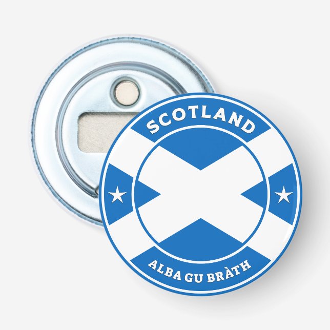 Scotland Forever Bottle Opener (Front)