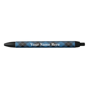 Scotland Forever Clan Ramsay Ramsey Blue Tartan Pen