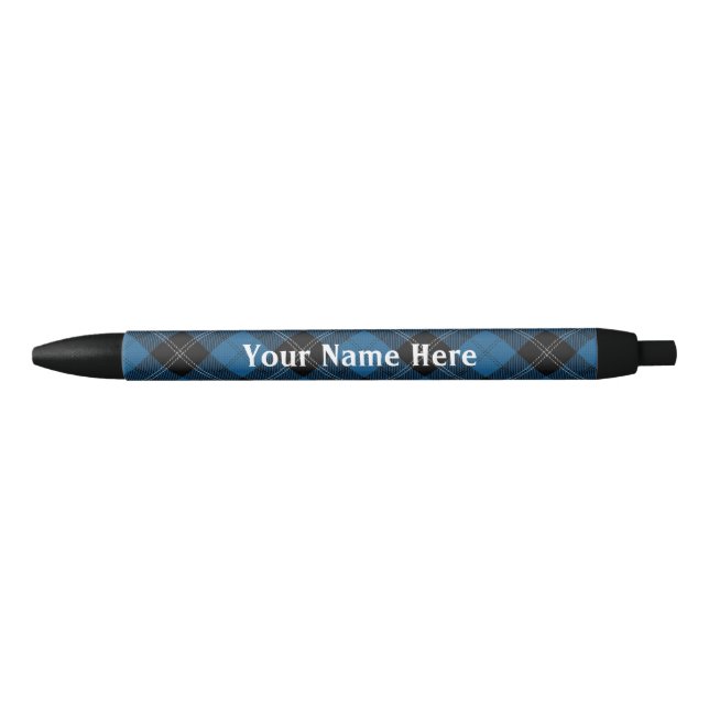 Scotland Forever Clan Ramsay Ramsey Blue Tartan Pen (Front)