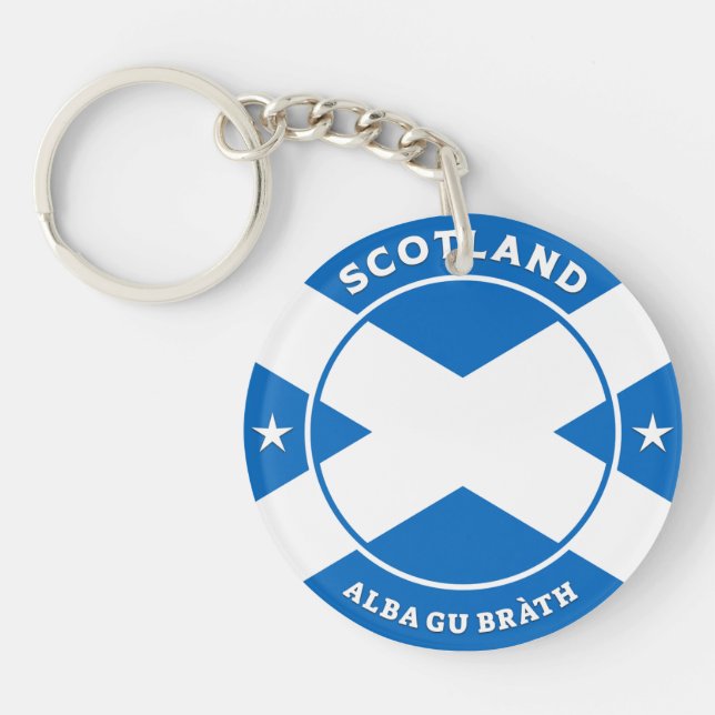 Scotland Forever Keychain (Front)