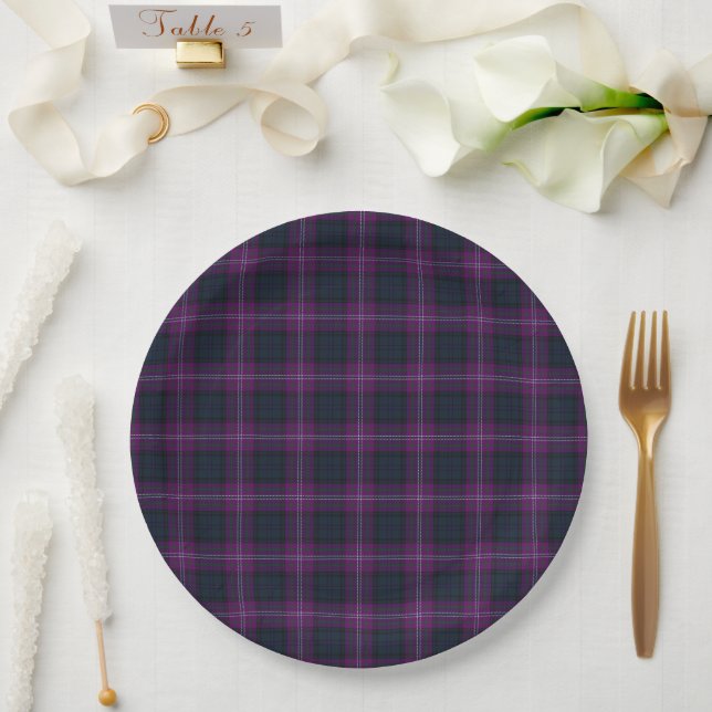 Scotland Forever Paper Plates (Wedding)