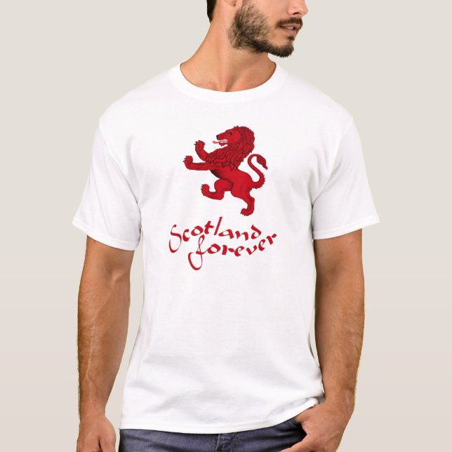 Scotland forever, Rampant Lion T-Shirt (Front)