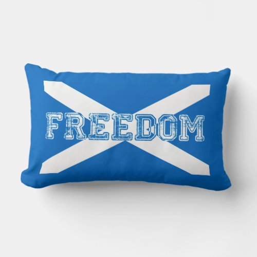 Scotland Freedom Lumbar Pillow
