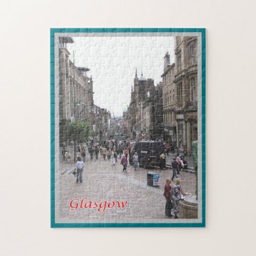 Scotland _ Glasgow _ Buchanan Street _ Jigsaw Puzzle