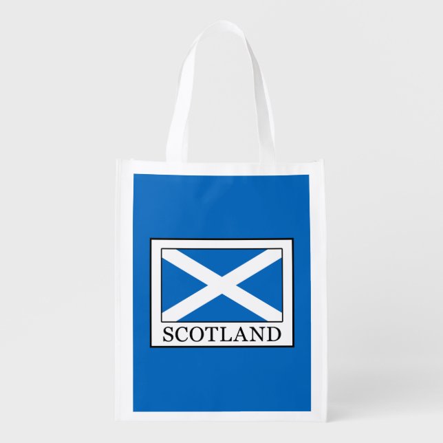 Scotland Grocery Bag (Front)