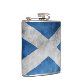 Scotland Grunge- Saint Andrew's Cross Hip Flask (Right)