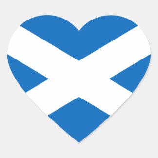 Scotland Heart Sticker