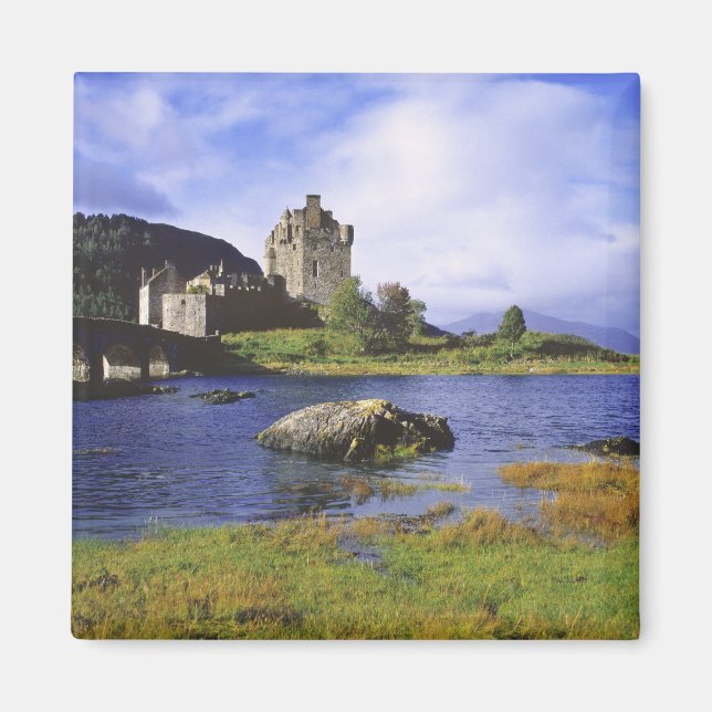 Scotland, Highland, Wester Ross, Eilean Donan 2 Magnet (Front)