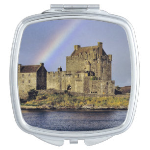Scotland, Highland, Wester Ross, Eilean Donan Compact Mirror