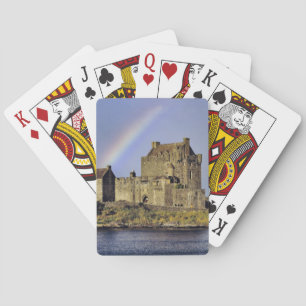 Scotland, Highland, Wester Ross, Eilean Donan Poker Cards