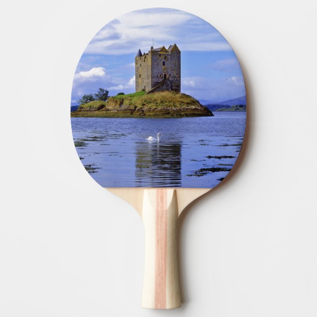 Scotland, Highland, Wester Ross, Loch Linnhe. A Ping Pong Paddle (Front)
