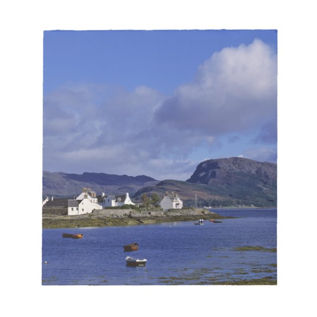 Scotland, Highland, Wester Ross, Plockton. Notepad (Front)