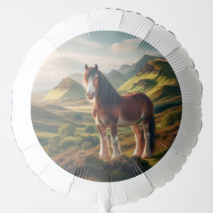 Scotland highlands Clydesdale horse Balloon