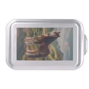 Scotland highlands Clydesdale horse Cake Pan