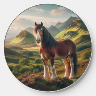 Scotland highlands Clydesdale horse Wireless Charger