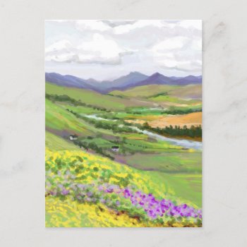 Scotland' Holiday Postcard by Annaart at Zazzle