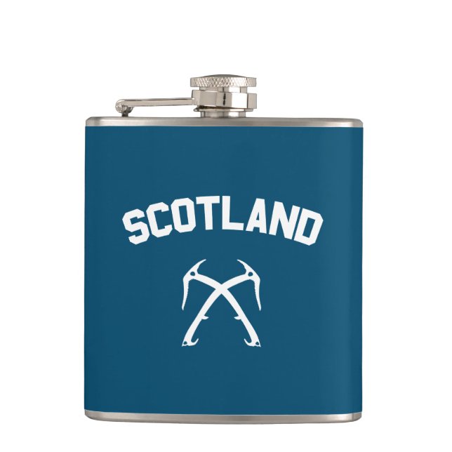 Scotland Ice Climbing Flask (Front)
