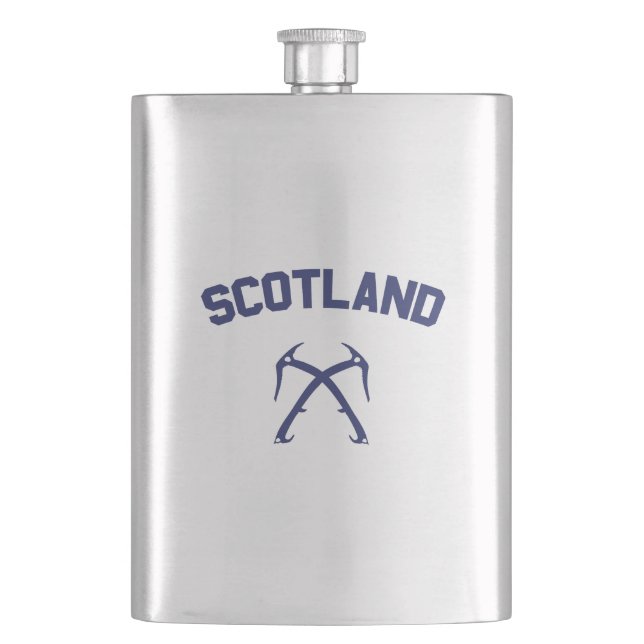 Scotland Ice Climbing Flask (Front)