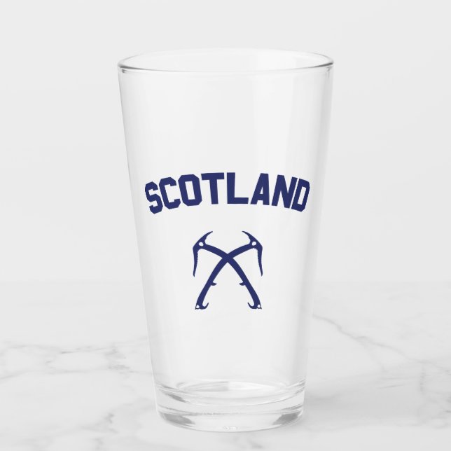 Scotland Ice Climbing Glass (Front)