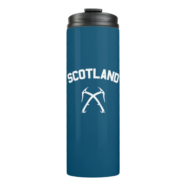 Scotland Ice Climbing Thermal Tumbler (Front)