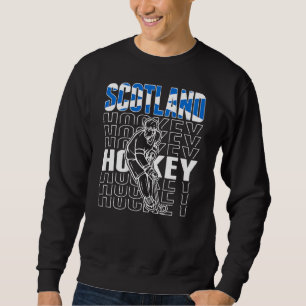Scotland Ice Hockey Fans  Scottish Hockey Team Sup Sweatshirt