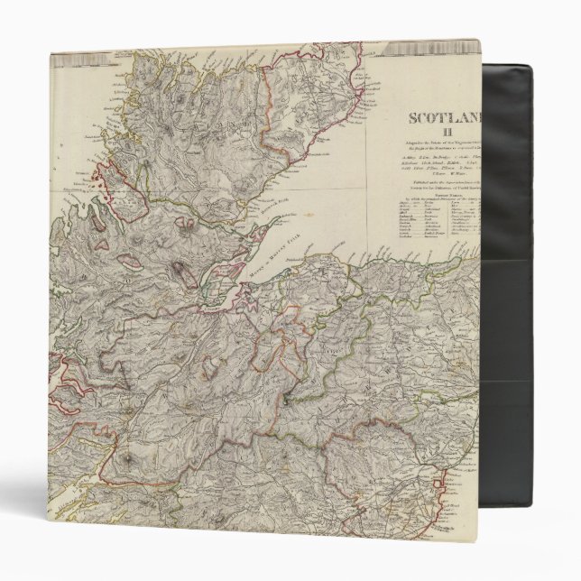 Scotland II 3 Ring Binder (Front/Inside)