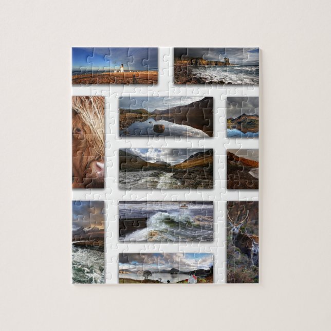 Scotland Impressions Jigsaw Puzzle (Vertical)