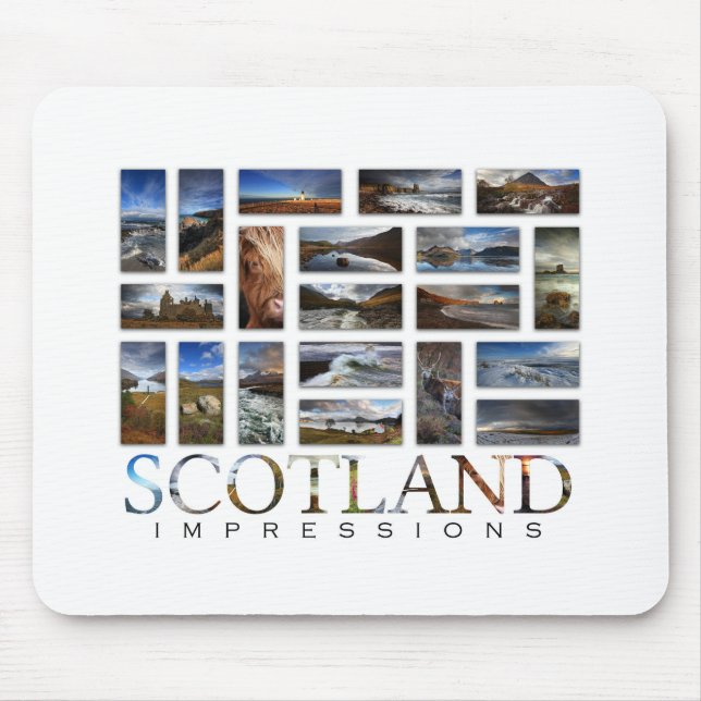 Scotland Impressions Mouse Pad (Front)