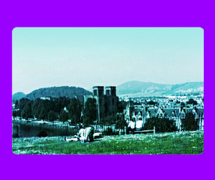 Scotland Inverness Castle Art snap-38784  jGibney Mouse Pad