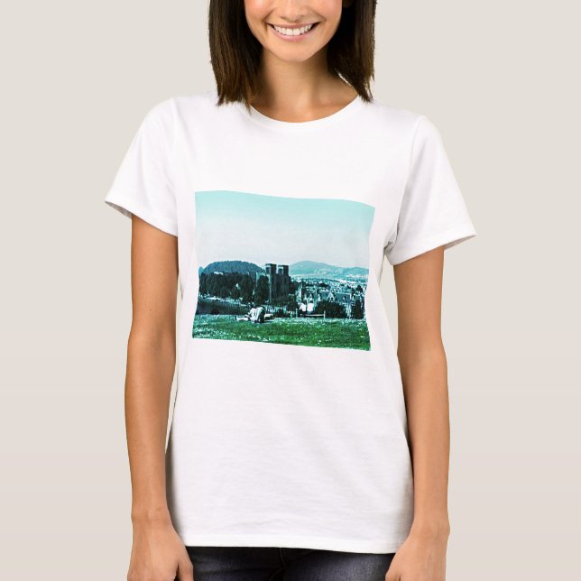Scotland Inverness Castle Art snap-38784  jGibney T-Shirt (Front)