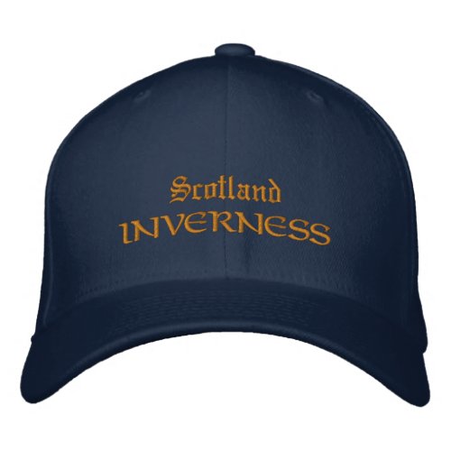 Scotland  INVERNESS fashion  Scottish Patriots Embroidered Baseball Cap