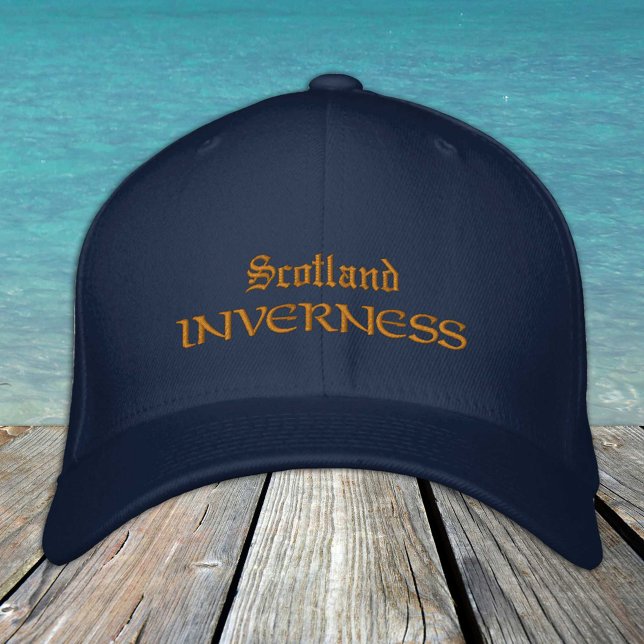 Scotland & INVERNESS fashion / Scottish Patriots Embroidered Baseball Cap (Creator Uploaded)