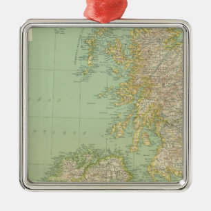 Scotland, Ireland Metal Ornament
