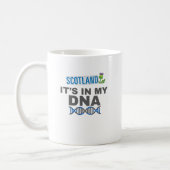 Scotland It's In My DNA Scottish Heritage Gift Coffee Mug (Left)