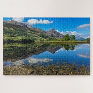 Puslespil fra Skotland - Loch Leven, Glencoe