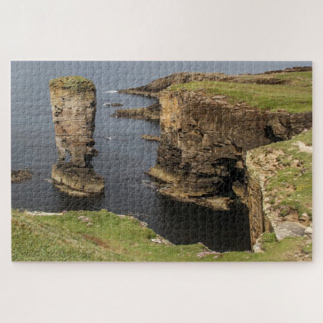 Scotland Jigsaw Puzzle – Yesnaby cliffs, Orkney (Horizontal)