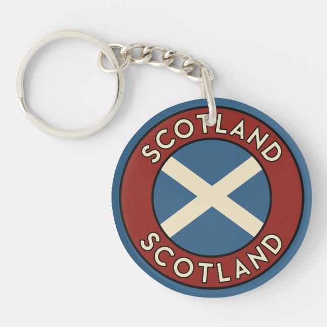 Scotland Keychain (Front)