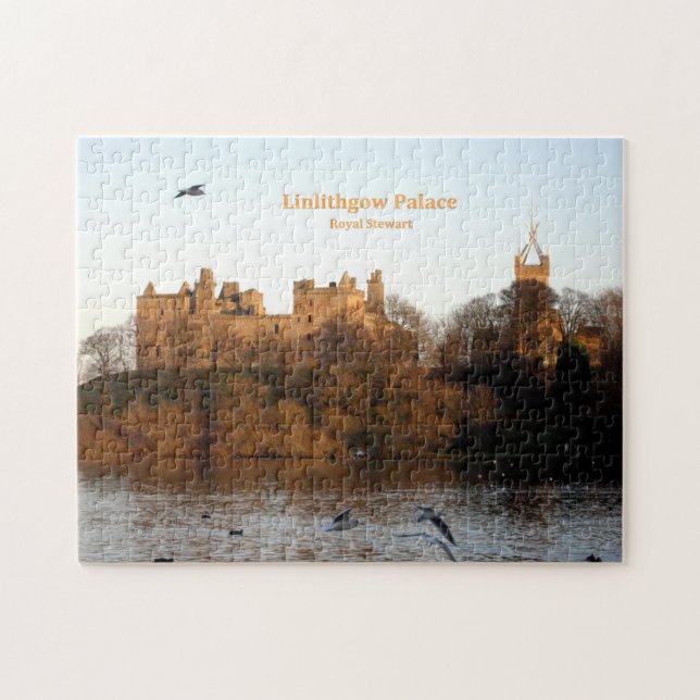 Scotland Linlithgow Palace Royal Stuart Stewart Jigsaw Puzzle (Horizontal)