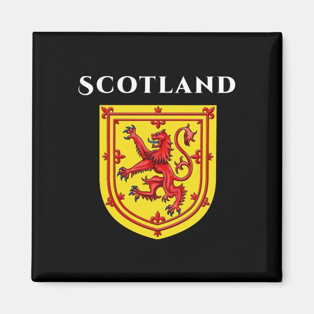 Scotland Lion Rampant Magnet (Front)