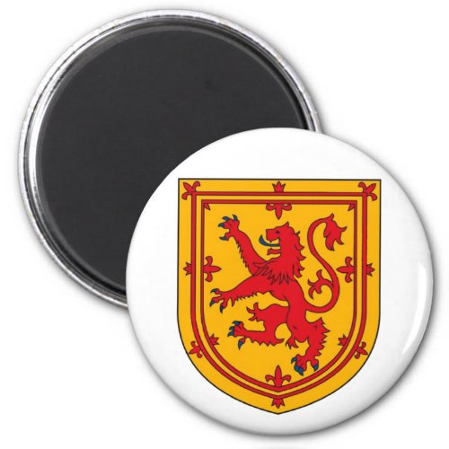 Scotland Lion Rampant Shield Magnet