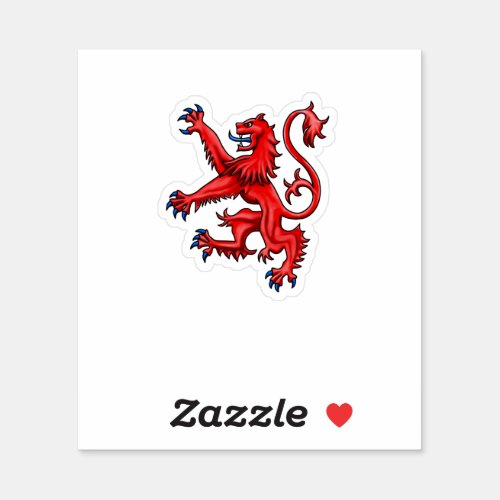 Scotland Lion Rampant Sticker