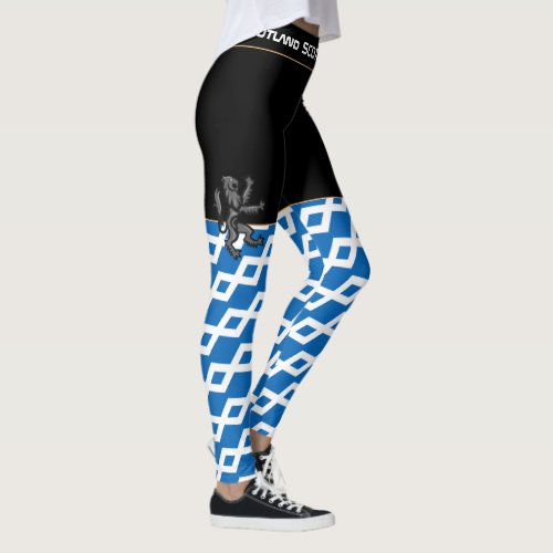 Scotland  Lion Scottish Flag fashion sports Leggings