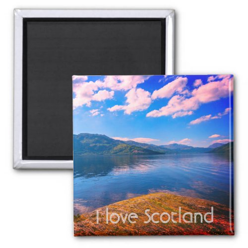 Scotland Loch Lomond fridge magnet