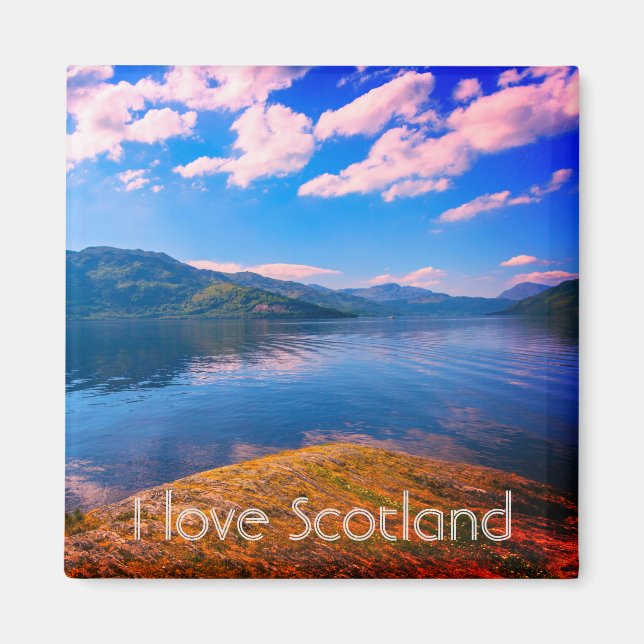 Scotland, Loch Lomond, fridge magnet (Front)